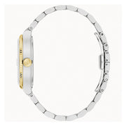 Bulova Super Seville Gold-Silver-Tone With Black Dial #98B458