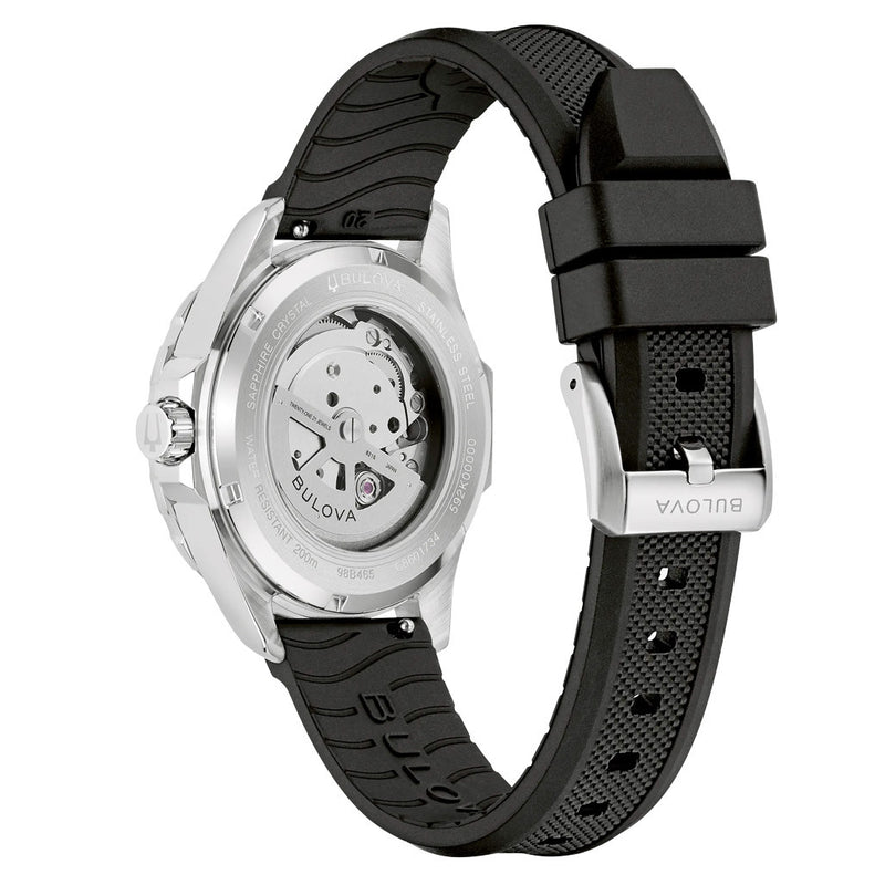 Bulova Marine Star Automatic Dive Watch in Black #98B465