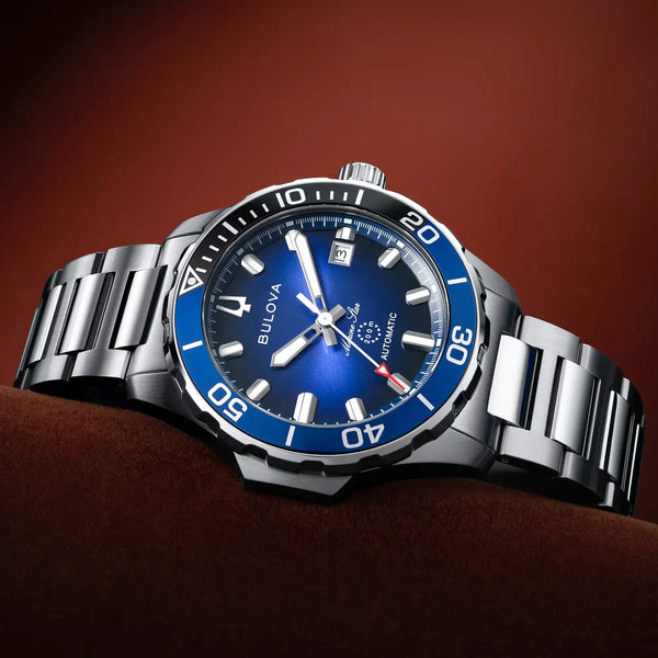 Bulova Marine Star Automatic Dive Watch in Blue #98B466