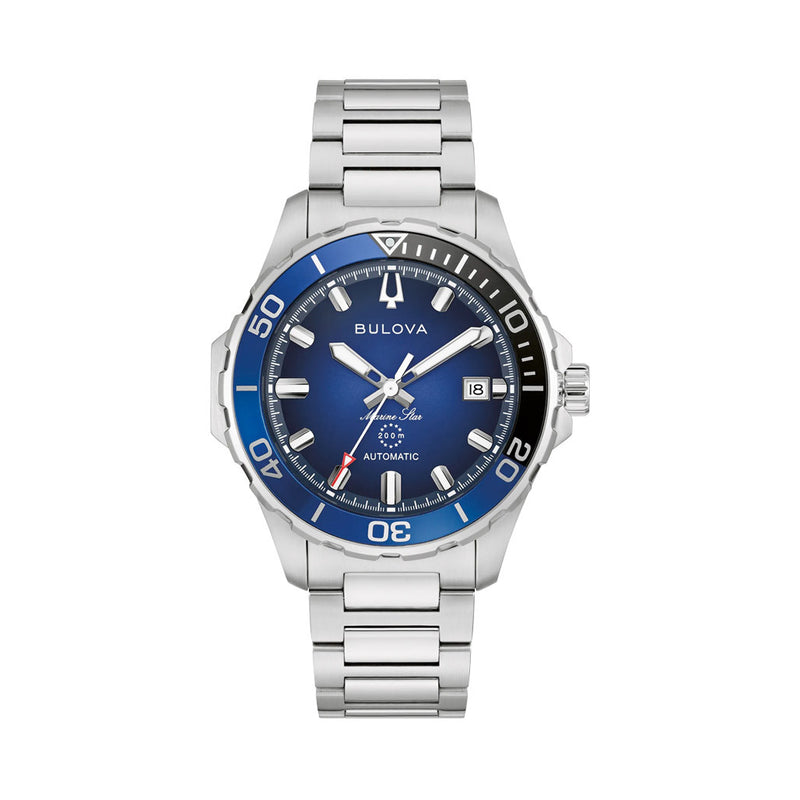 Bulova Marine Star Automatic Dive Watch in Blue #98B466