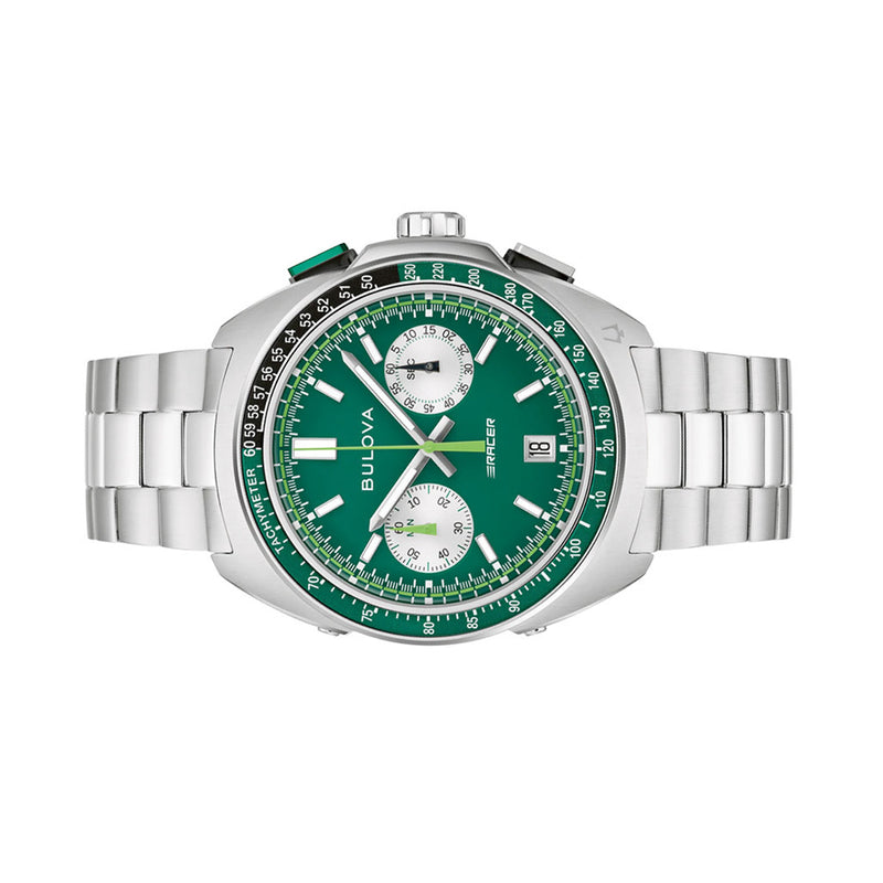 Bulova Racer Chronograph with Green Dial #98B468
