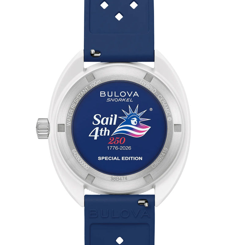 Bulova Snorkel 250th Anniversary Sail 4th Special Edition #98B474