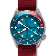 ADPT Series 1 Field Watch with Petrol Blue Dial #ADPT-A zoom