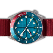 ADPT Series 1 Field Watch with Petrol Blue Dial #ADPT-A side