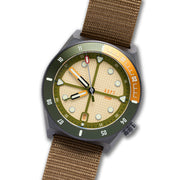 ADPT Series 1 Field Watch with Harvest Brown Dial #ADPT-B tilt