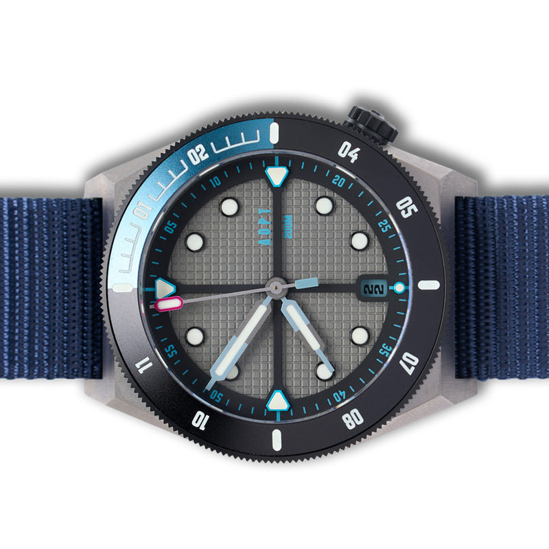 ADPT Series 1 Field Watch with Carbon Gray Dial #ADPT-C side