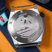 ADPT Series 1 Field Watch with Carbon Gray Dial #ADPT-C back