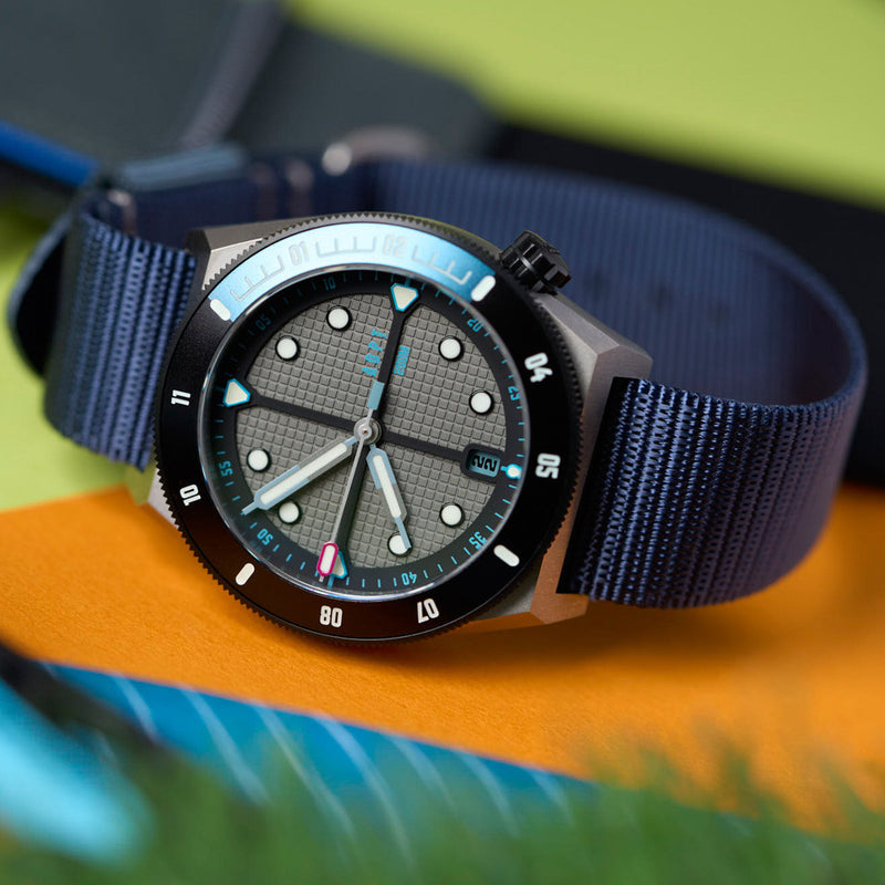 ADPT Series 1 Field Watch with Carbon Gray Dial #ADPT-C lifestyle