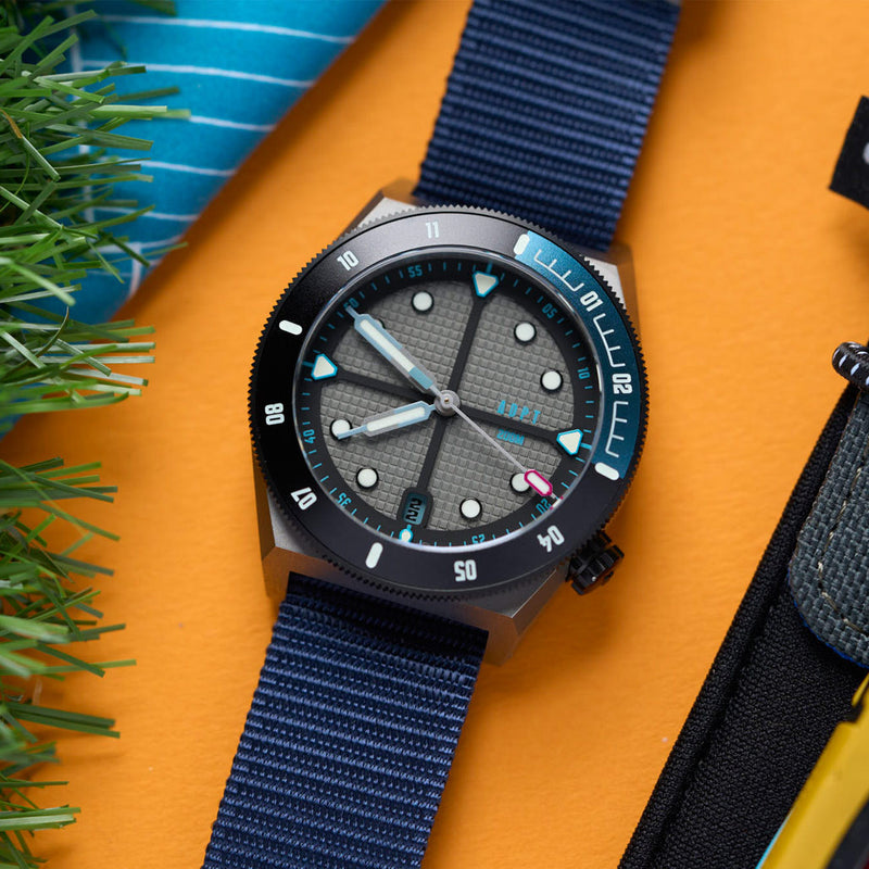 ADPT Series 1 Field Watch with Carbon Gray Dial #ADPT-C lifestyle