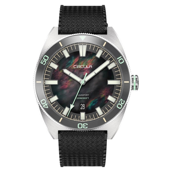 Circula AquaSport II Diver with Mother of Pearl Dial LE #AE-ST-MP