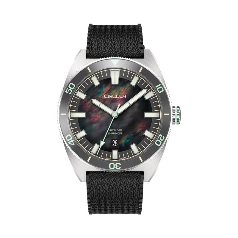 Circula AquaSport II Diver with Mother of Pearl Dial LE #AE-ST-MP