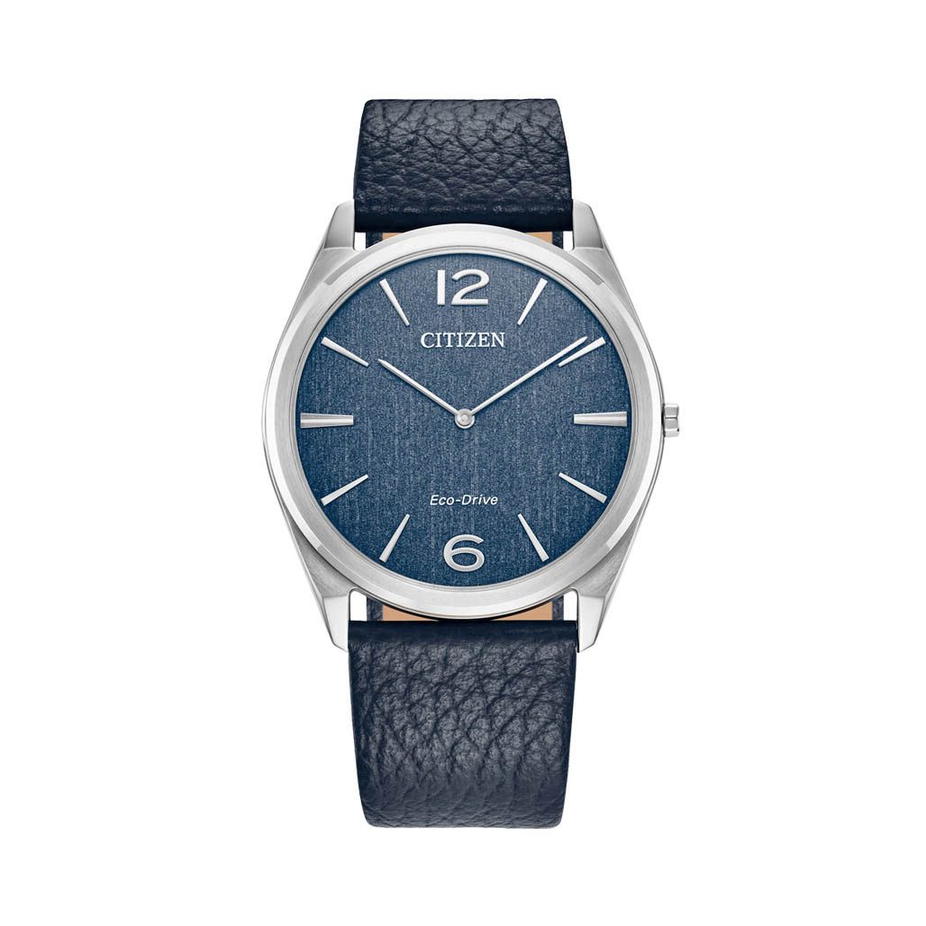 Citizen Eco-Drive Suratto Thin Watch with Blue Dial #AR3120-08L