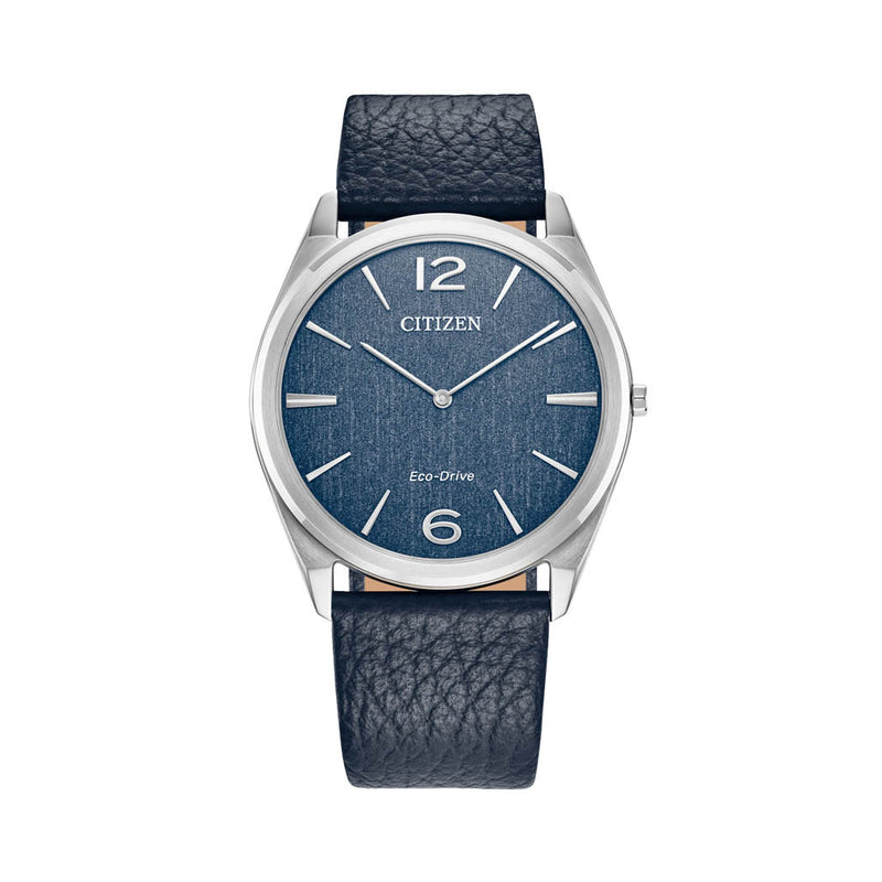 Citizen Eco-Drive Suratto Thin Watch with Blue Dial #AR3120-08L