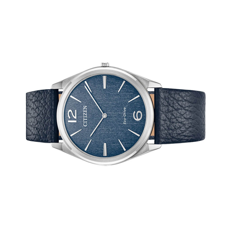 Citizen Eco-Drive Suratto Thin Watch with Blue Dial #AR3120-08L