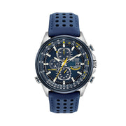 Citizen Blue Angels Eco-Drive World Chronograph A-T Watch #AT8020-03L