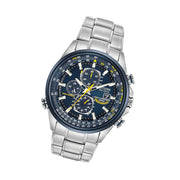 Citizen Blue Angels Eco-Drive World Chronograph A-T Watch #AT8020-54L