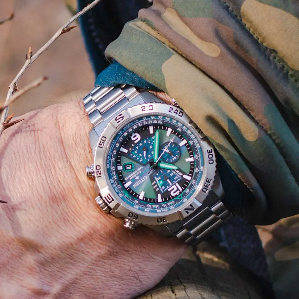 Citizen Eco-Drive Promaster Navihawk A-T Ltd Ed #AT8220-55W — Long