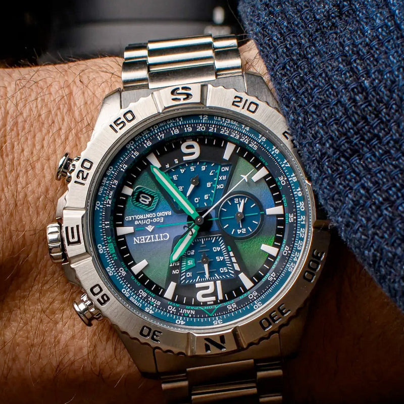 Citizen Eco-Drive Promaster Navihawk A-T Ltd Ed #AT8220-55W