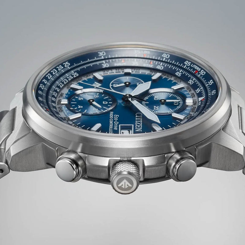 Citzen Eco-Drive Promaster Navihawk A-T Blue Dial Watch #AT8300-58L