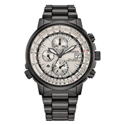 Citzen Eco-Drive Promaster Navihawk A-T Silver Dial Watch #AT8304-57A