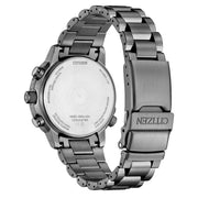 Citzen Eco-Drive Promaster Navihawk A-T Silver Dial Watch #AT8304-57A