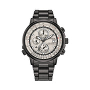 Citzen Eco-Drive Promaster Navihawk A-T Silver Dial Watch #AT8304-57A