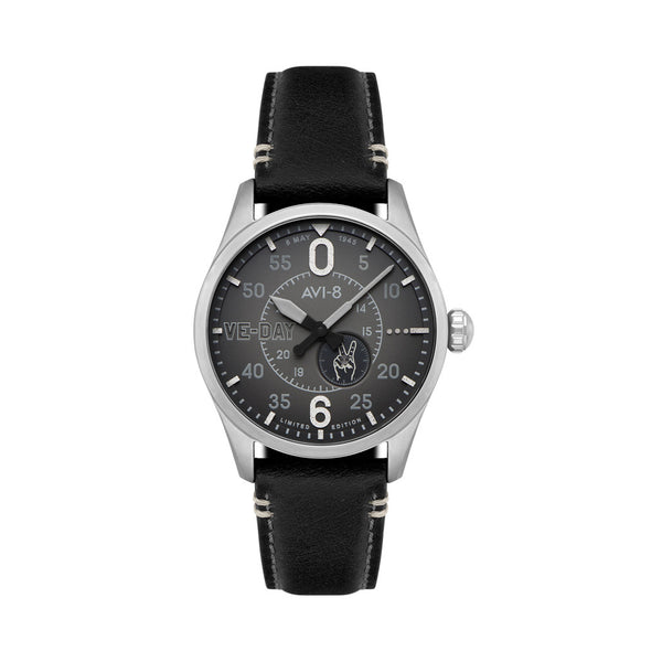 AVI-8 Spitfire Type 300 VE-Day 80th LE Valour Midnight Watch #AV-4073-01