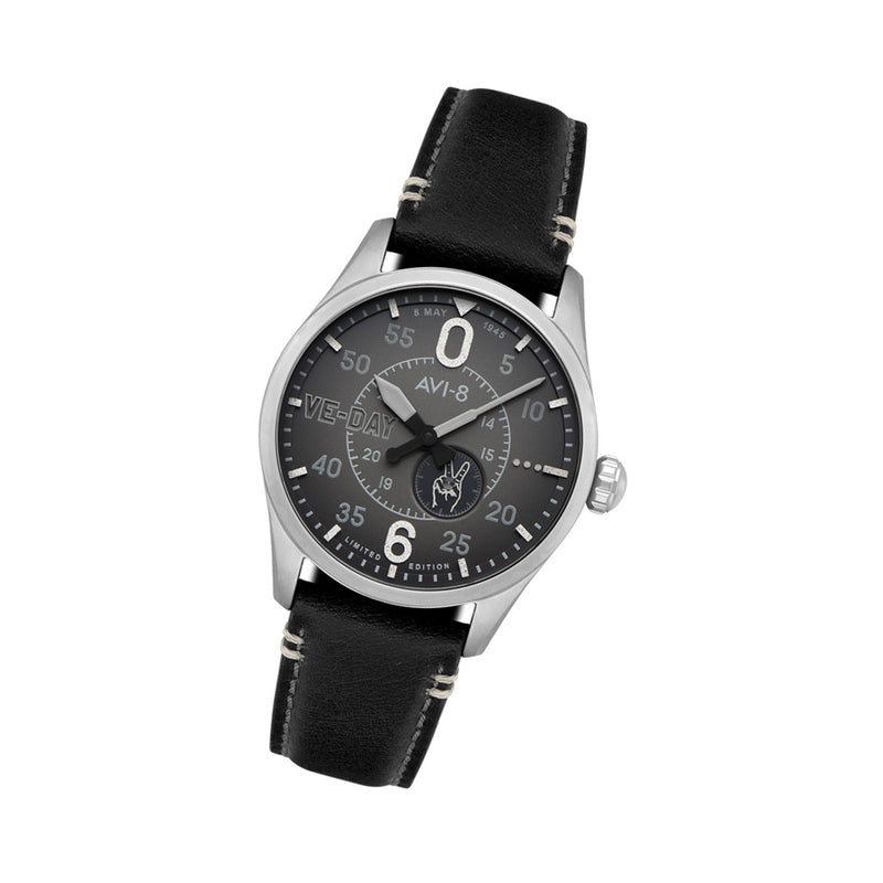 AVI-8 Spitfire Type 300 VE-Day 80th LE Valour Midnight Watch #AV-4073-01