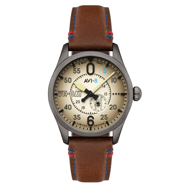 オーボエ　Vento AVI-8 Spitfire Type 300 VE-Day 80th LE Valour Canvas Watch #AV