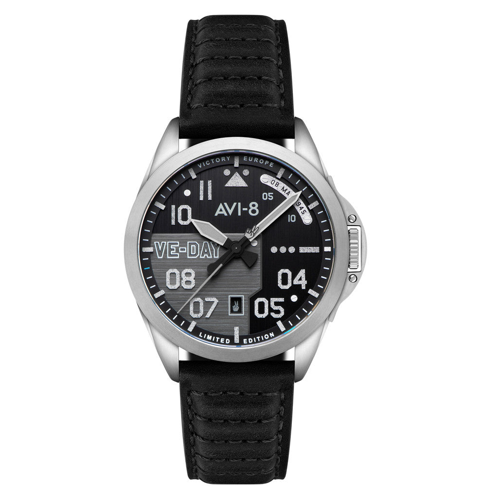 プレイボーイ　エイドリアナ AVI-8 P-51 Mustang Patriot VE-Day 80th LE Victory Shadow Watch #AV