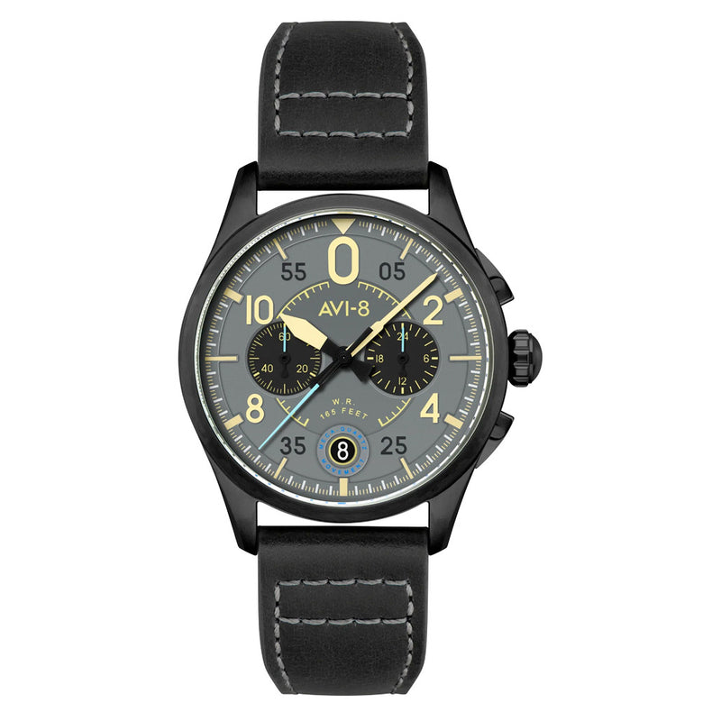 Copy of AVI-8 Spitfire Lock Chronograph Heavy Grey #AV-4089-08