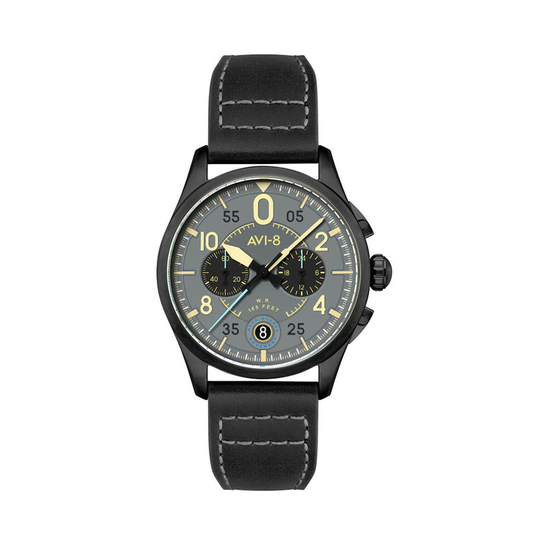 Copy of AVI-8 Spitfire Lock Chronograph Heavy Grey #AV-4089-08