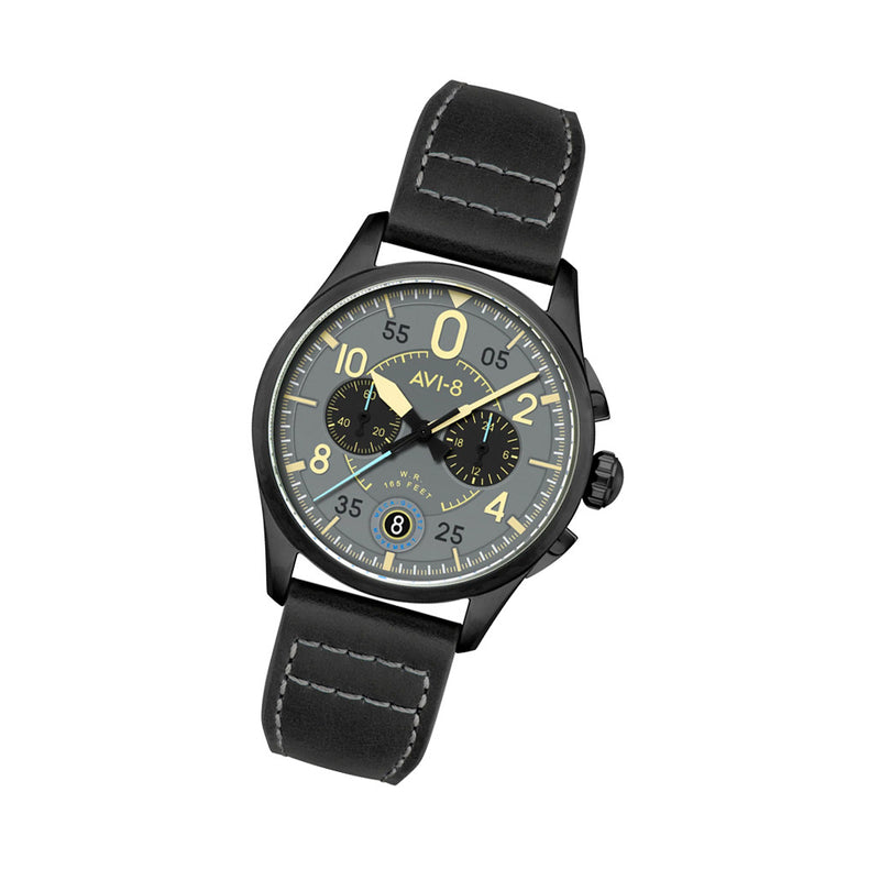Copy of AVI-8 Spitfire Lock Chronograph Heavy Grey #AV-4089-08