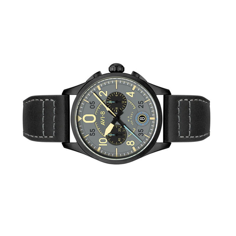 Copy of AVI-8 Spitfire Lock Chronograph Heavy Grey #AV-4089-08