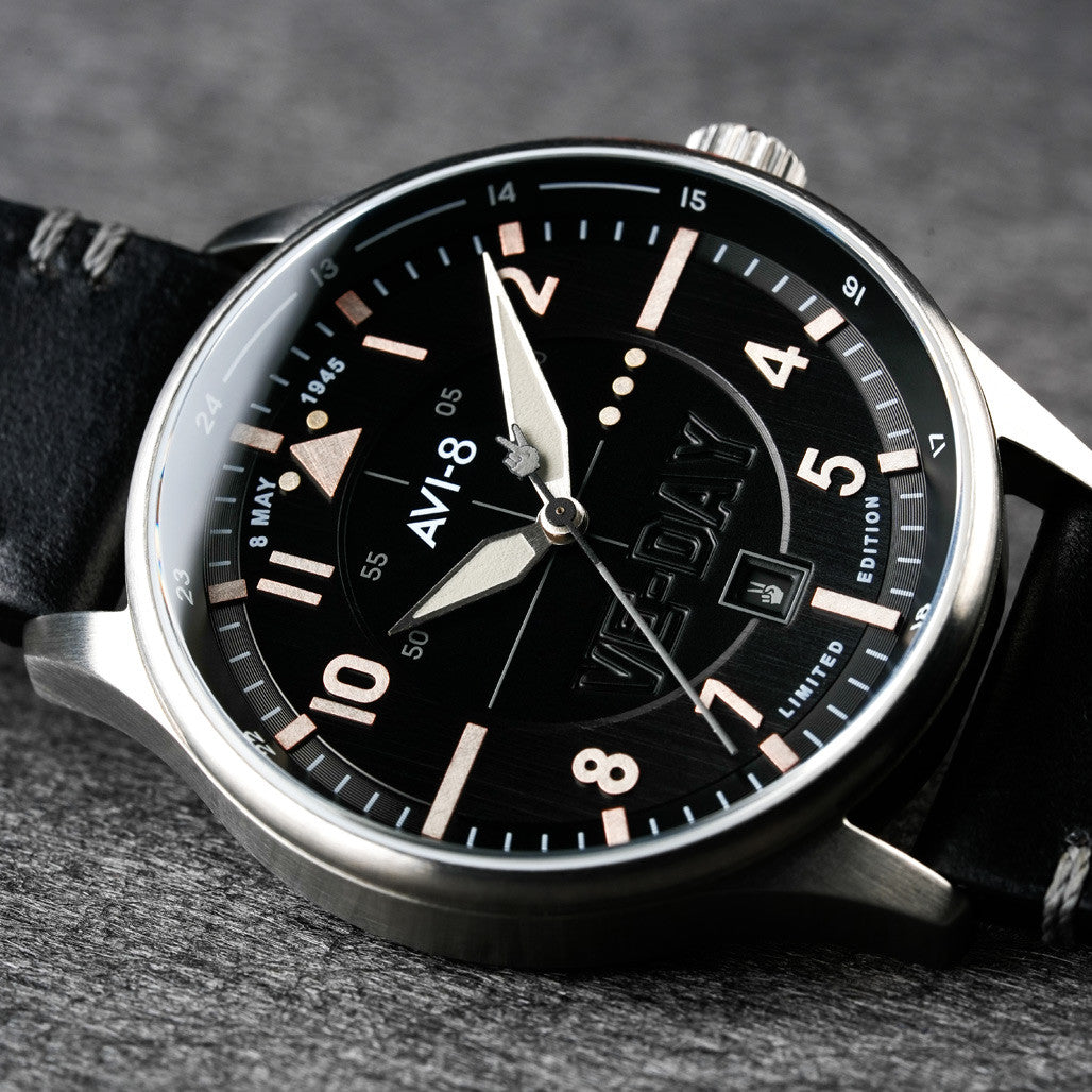 AVI-8 Hawker Hurricane VE-Day 80th LE Vanguard Black Watch #AV