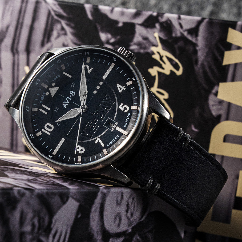 AVI-8 Hawker Hurricane VE-Day 80th LE Vanguard Black Watch #AV