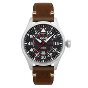 AVI-8 Hawker Hurricane Wittering Clowes Automatic Pilot Watch with Black Dial #AV-4097-01 zoom