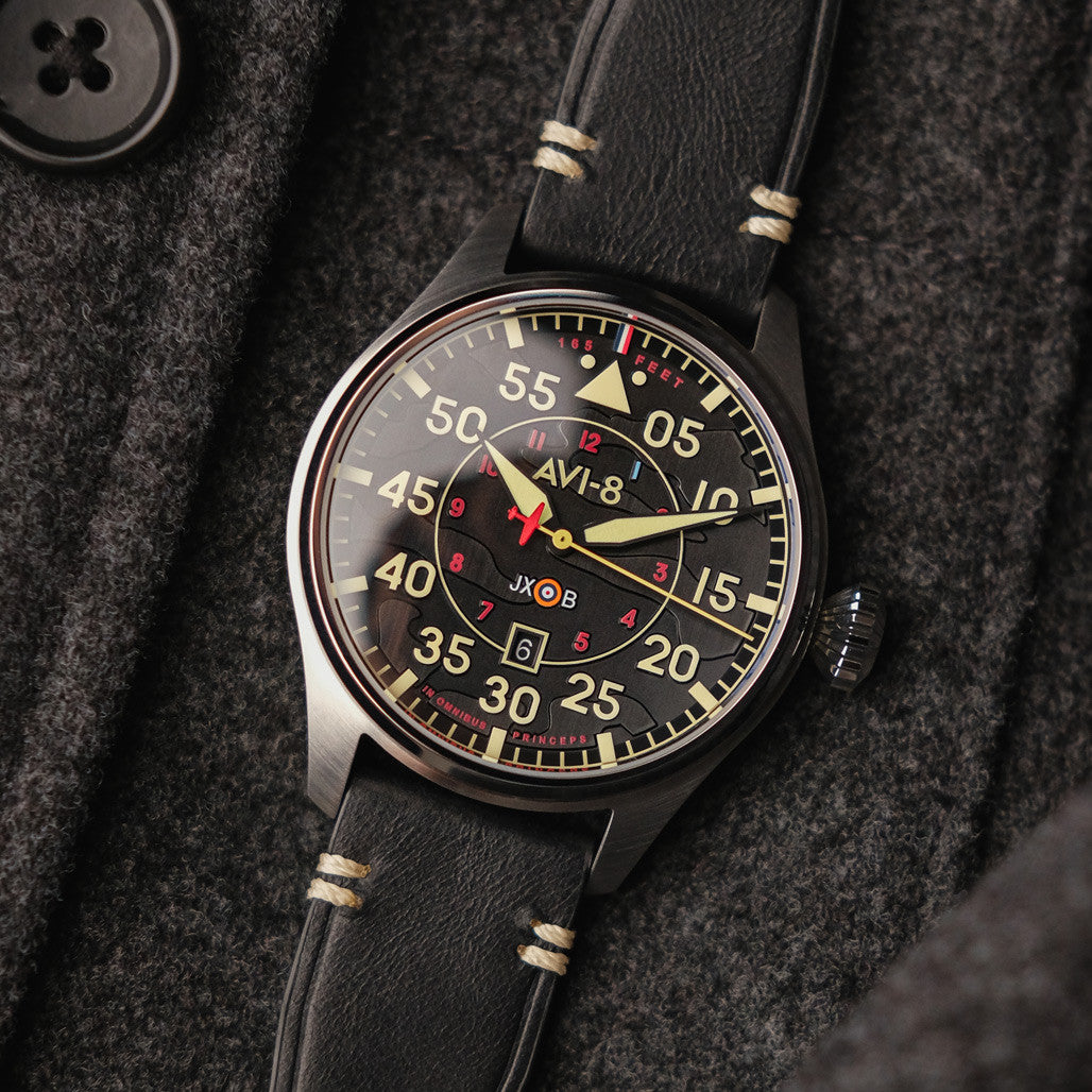 AVI-8 Hawker Hurricane Kenley Clowes Automatic Pilot Watch with