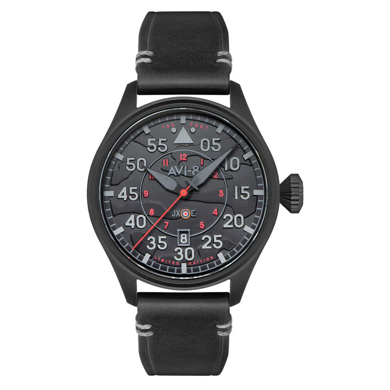 AVI-8 Hawker Hurricane Clowes Automatic Night Reaper LE with Black Dial #AV-4097-05