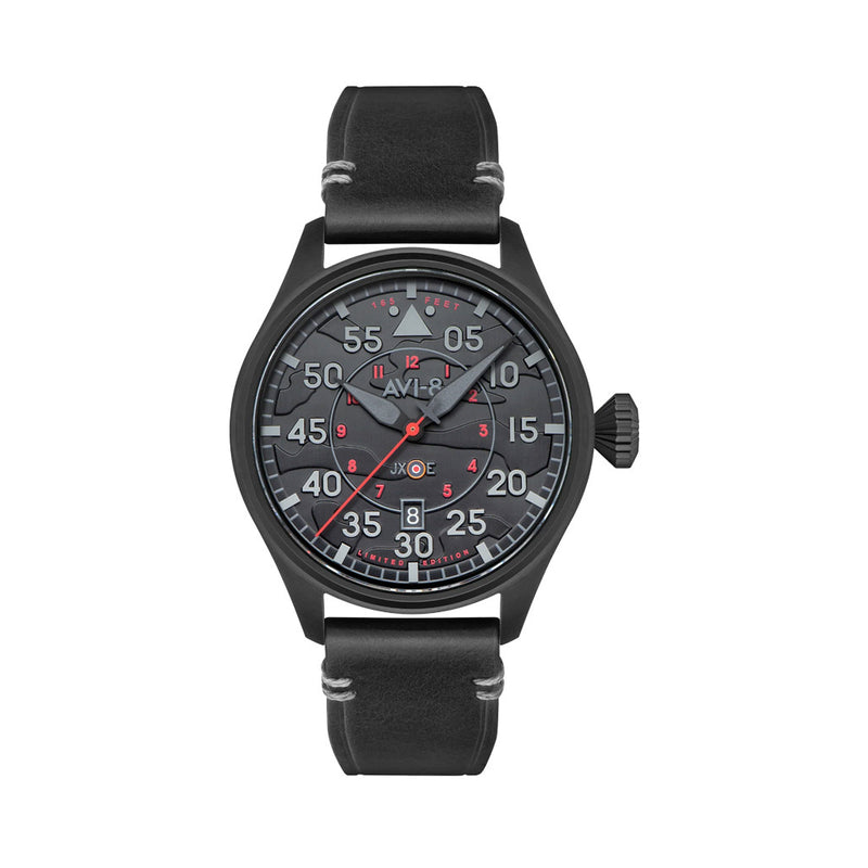 AVI-8 Hawker Hurricane Clowes Automatic Night Reaper LE with Black Dial #AV-4097-05