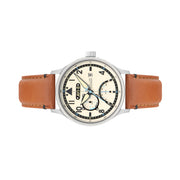 AVI-8 McKellar Dual Time Watch with Ivory Dial #AV-4101-0C