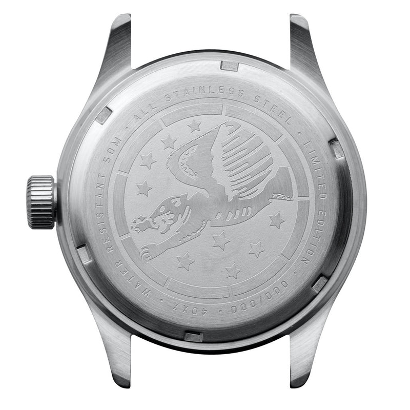 AVI-8 Tuskegee Airmen Meca-Quartz Limited Edition, Licata #AV-4103-01 back