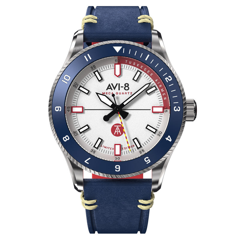 AVI-8 Tuskegee Airmen Meca-Quartz Limited Edition, Torretto #AV-4103-03 zoom