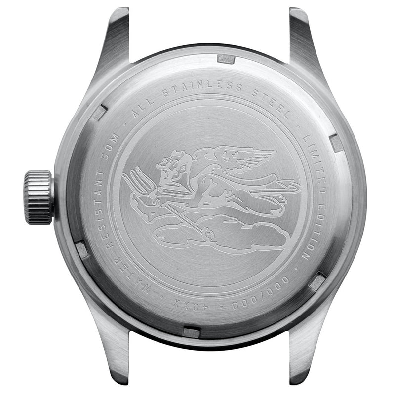 AVI-8 Tuskegee Airmen Meca-Quartz Limited Edition, Ramitelli #AV-4103-04 back