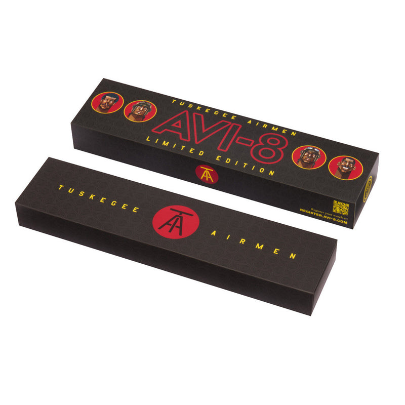 AVI-8 Tuskegee Airmen Meca-Quartz Limited Edition, Ramitelli #AV-4103-04 box