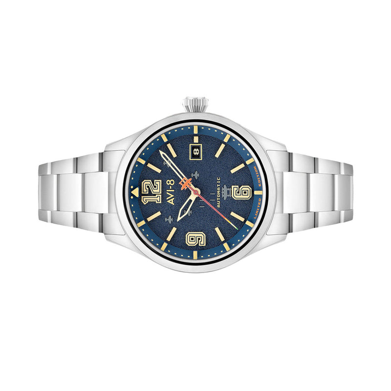 AVI-8 Capcom 1942 Automatic Limited Edition Blue Watch AV-4104-11
