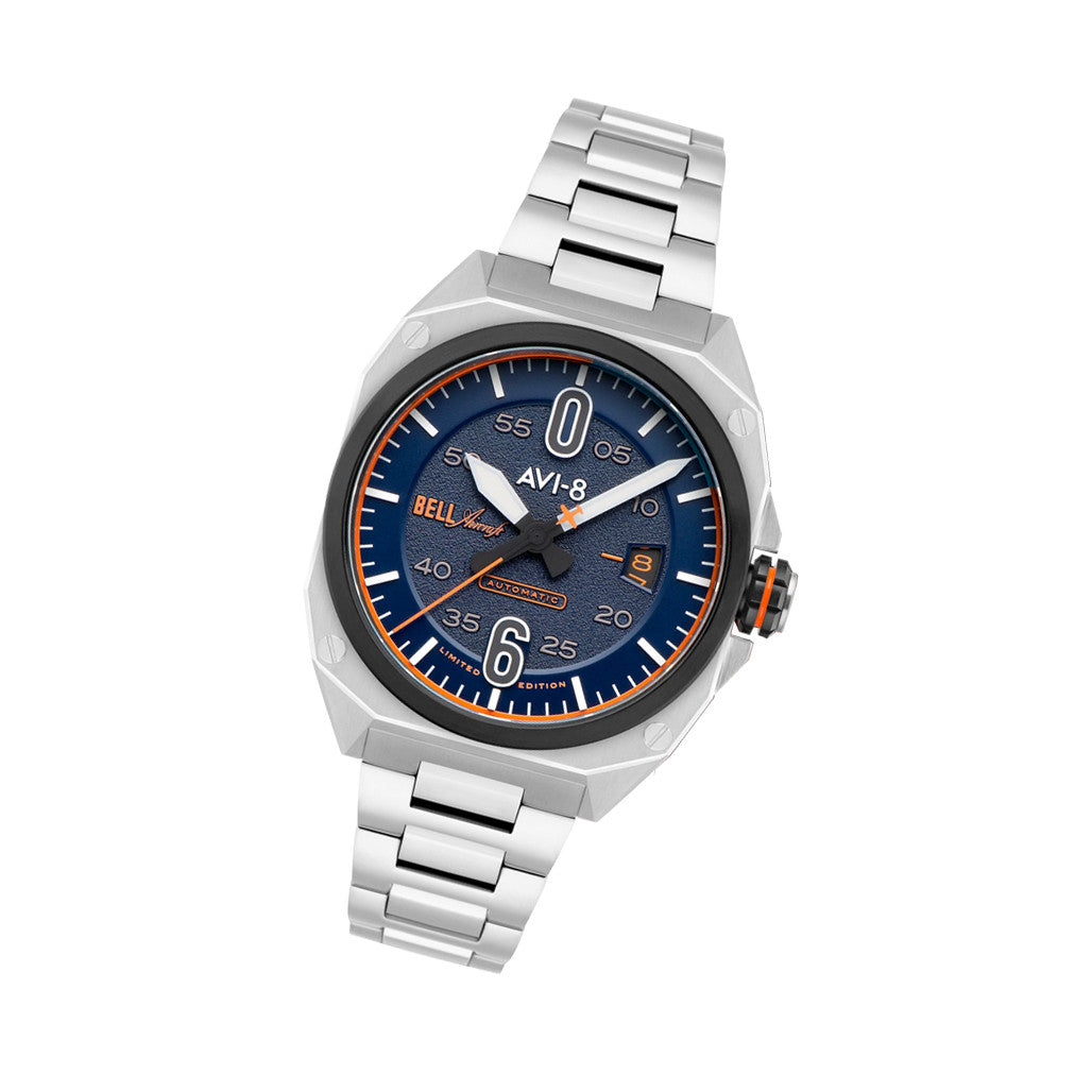 AVI-8 Bell X-1 Glamorous Glennis Automatic Buffalo Blue Ltd