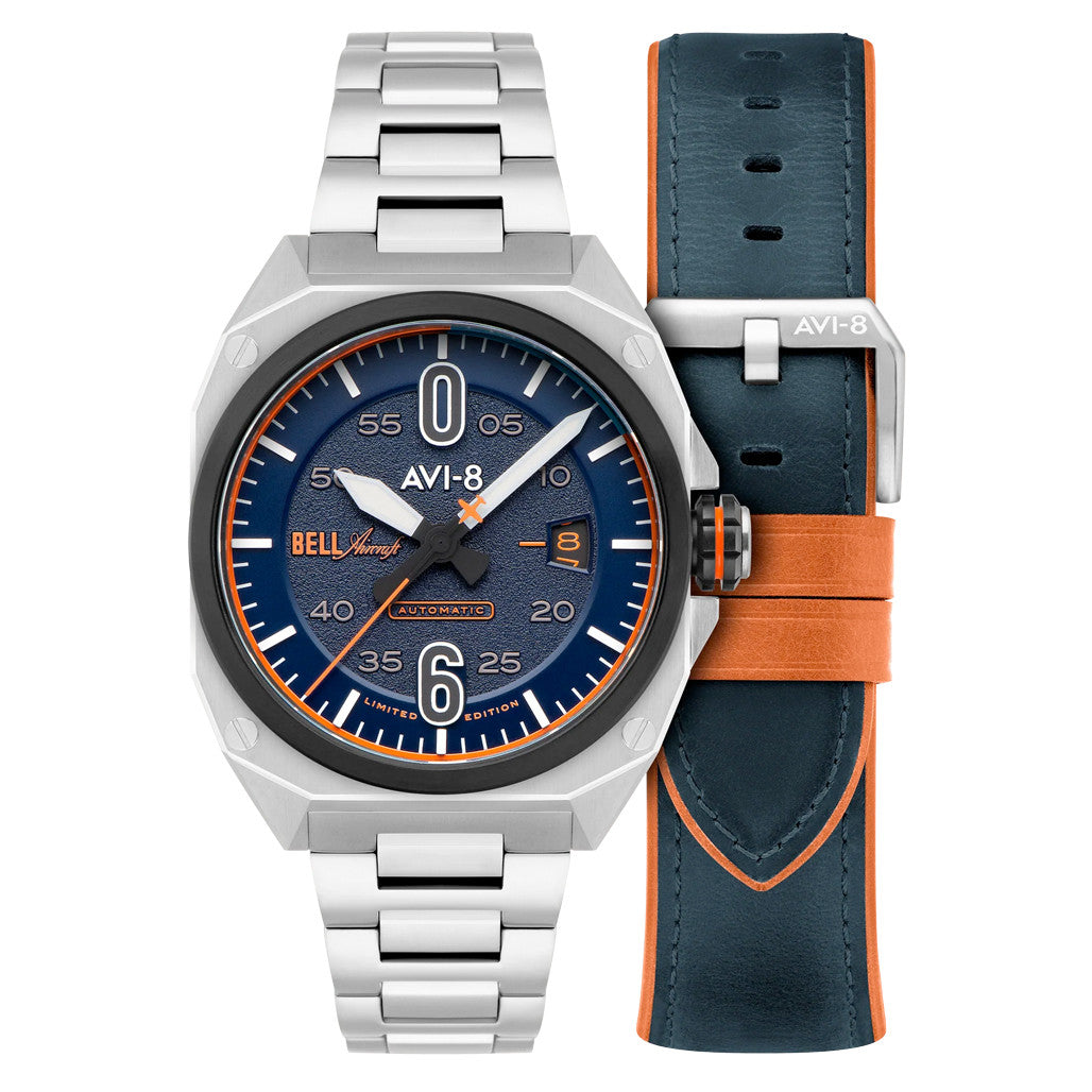 AVI-8 Bell X-1 Glamorous Glennis Automatic Buffalo Blue Ltd
