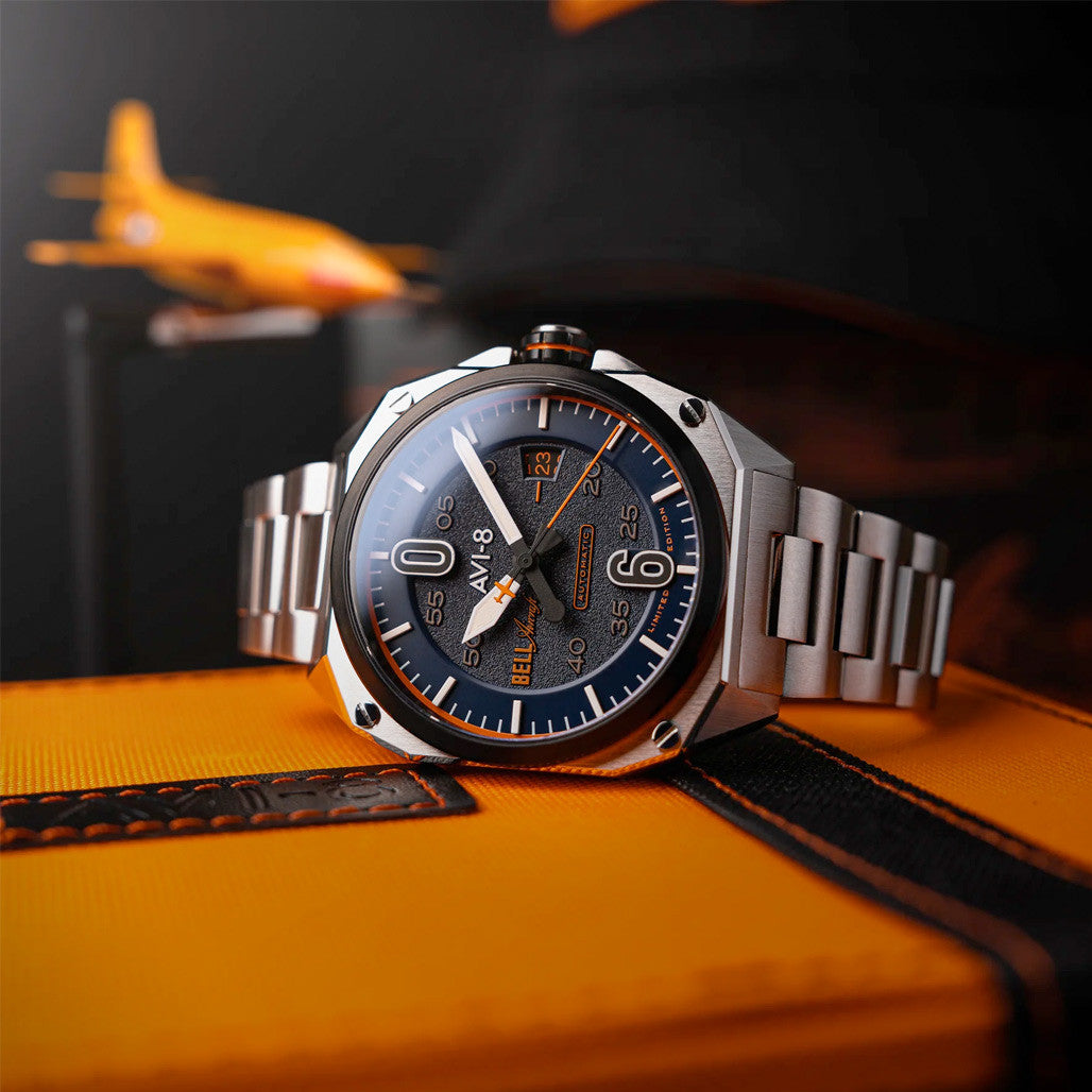 AVI-8 Bell X-1 Glamorous Glennis Automatic Buffalo Blue Ltd