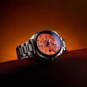 AVI-8 Bell X-1 Glamorous Glennis Automatic Muroc Orange Ltd Edition Watch #AV-4106-22
